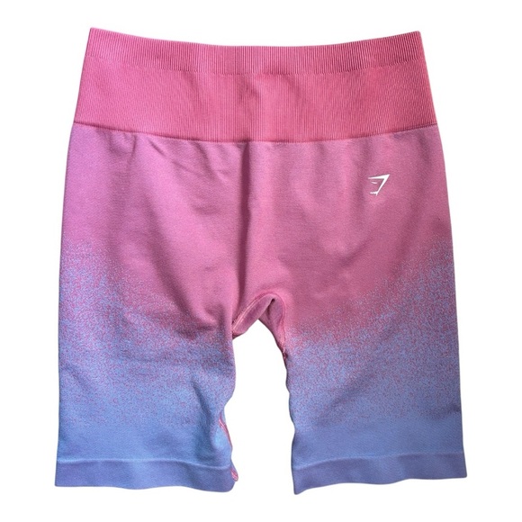 Gymshark Adapt Ombré Seamless Biker Cycling Shorts Women’s Size L Style B1A8Y - Picture 1 of 10